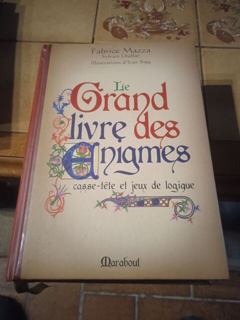 Le grand livre des �nigmes,casse -tete et jeux de logique 8 Chauffailles (71)