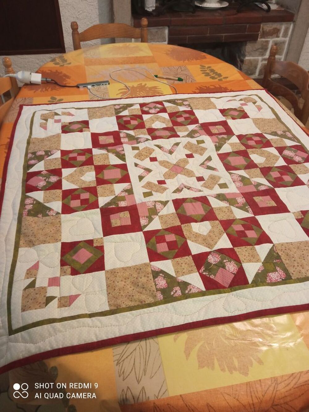 Patchwork fait main Décoration