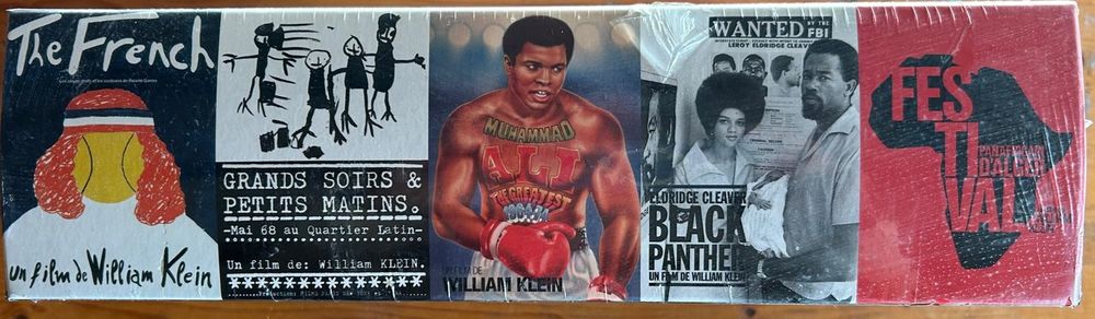 William Klein : Films - Coffret 10 DVD - 12 films + Livre Audio et hifi