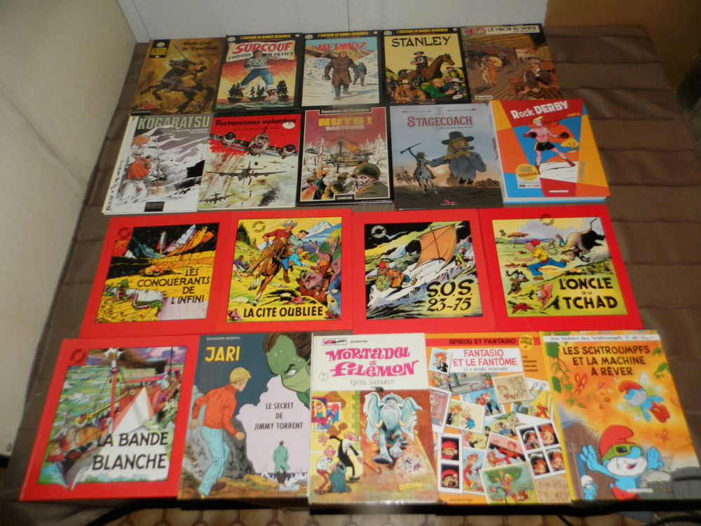 61 bandes dessin&eacute;es vari&eacute;es
Livres et BD