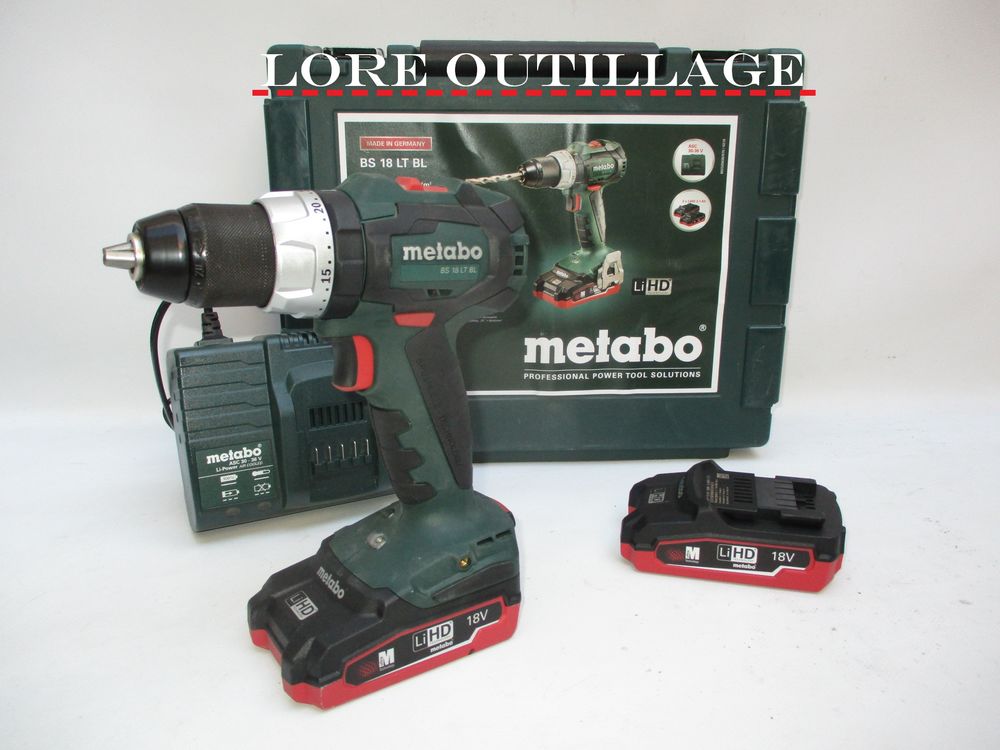 METABO bs 18 lt bl
Visseuse / perceuse
Bricolage
