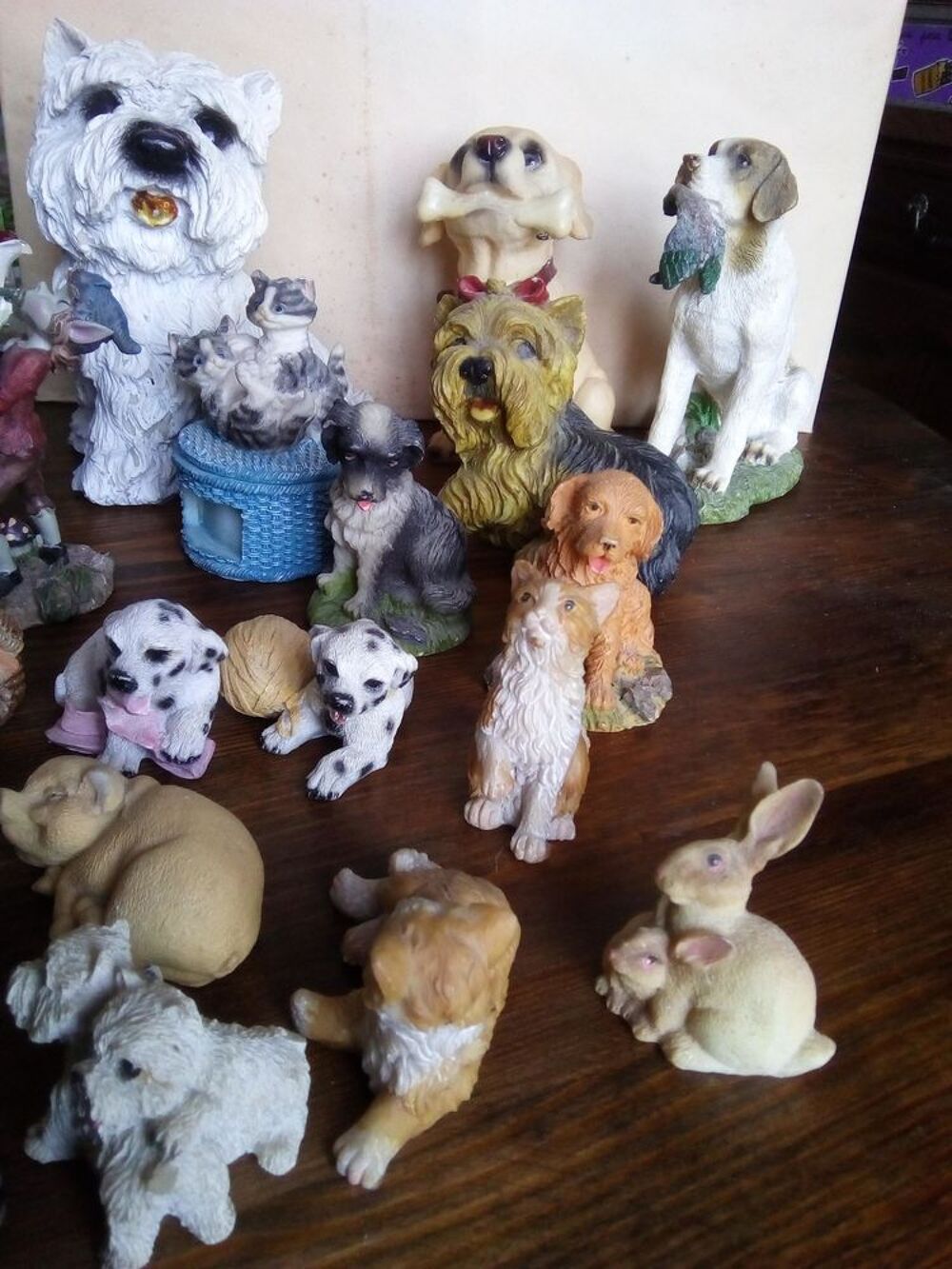 Figurines en r&eacute;sine et pl&acirc;tre Décoration