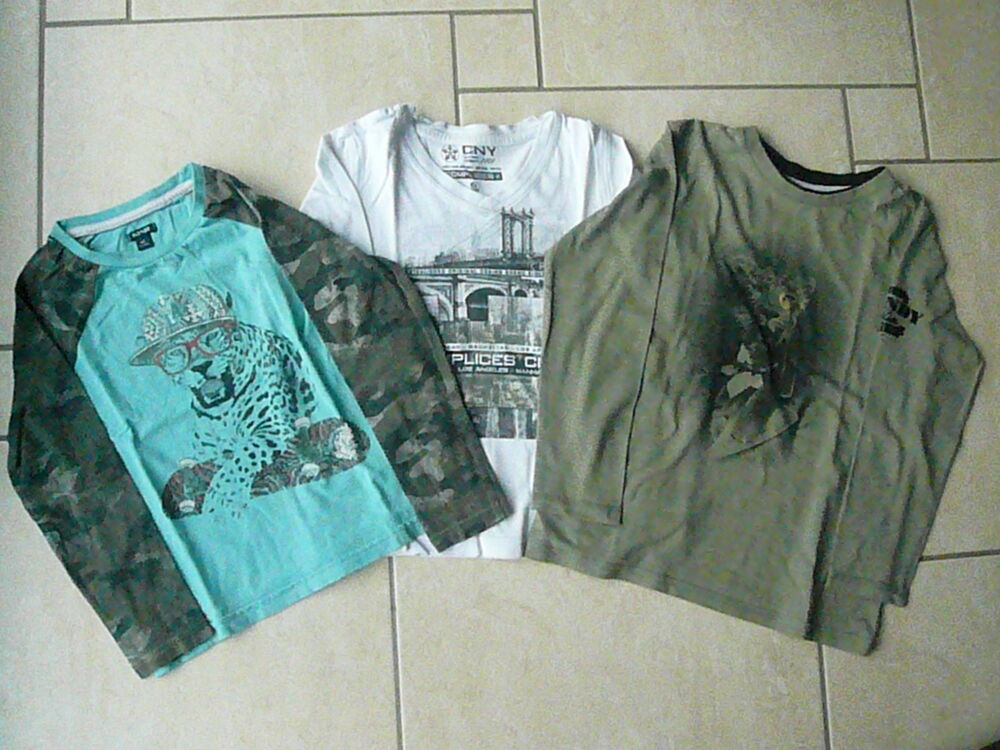 Lot de 3 tee-shirts 6 ans (n&deg;5) Vêtements enfants