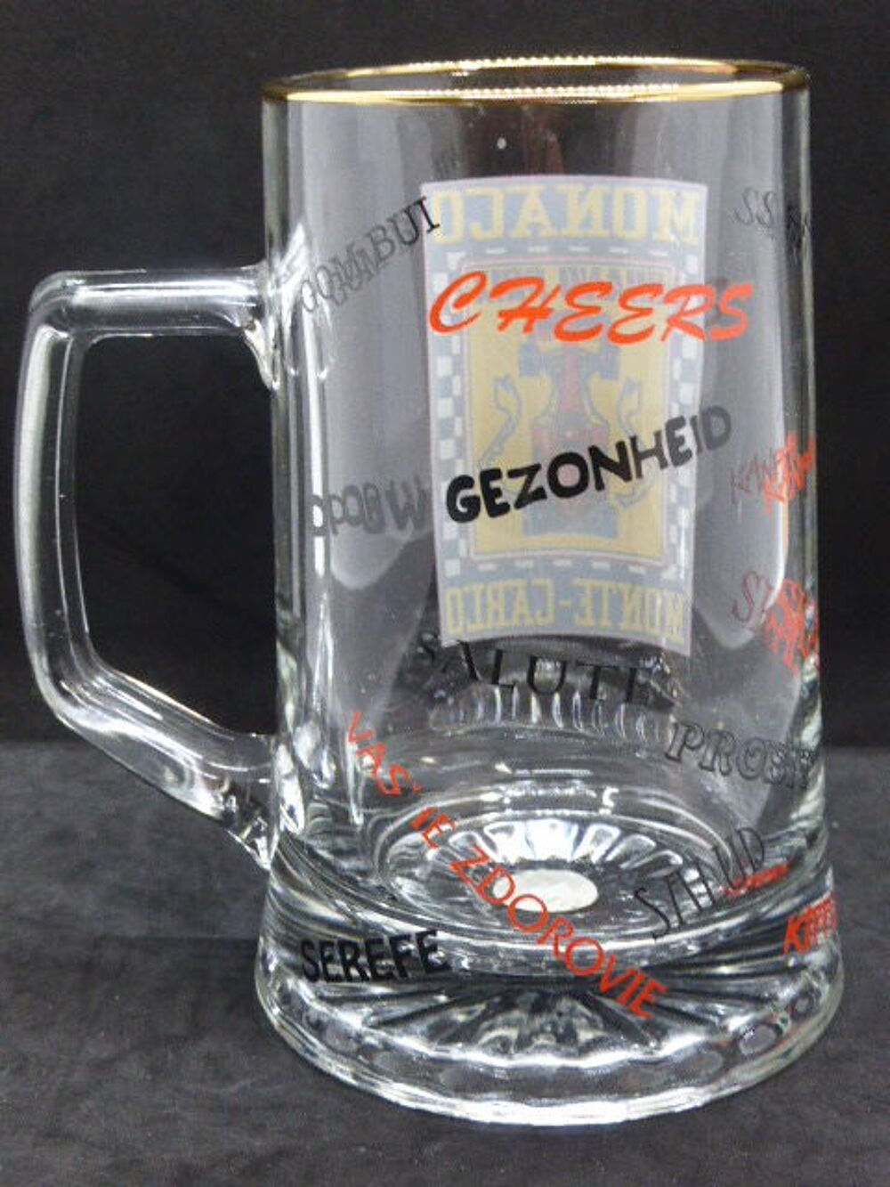 Chope &agrave; bi&egrave;re Grand prix de formule 1 Monaco Monte Carlo Cuisine