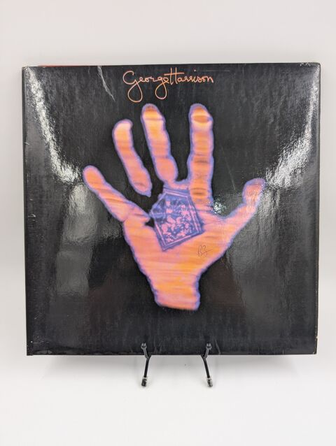 Vinyle 33 tours George Harrison : Living in the Material... 11 Vulbens (74)
