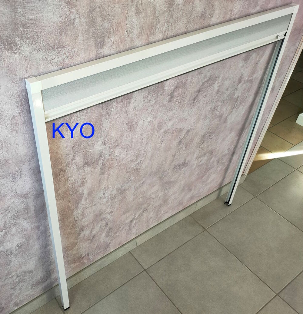 Porte accord&eacute;on coulissante pliante 110x110cm placard blanc Bricolage