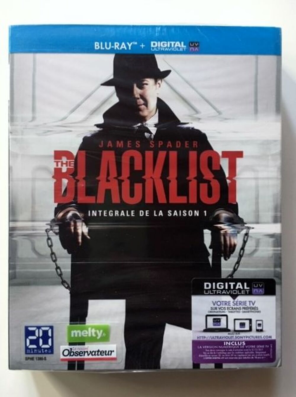 Coffret Blacklist Saison 1, 2 et 3 DVD et blu-ray