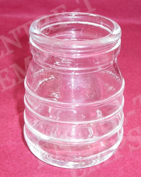 ANCIEN PETIT POT DE YAOURT 'CVL' 8 Sergines (89)