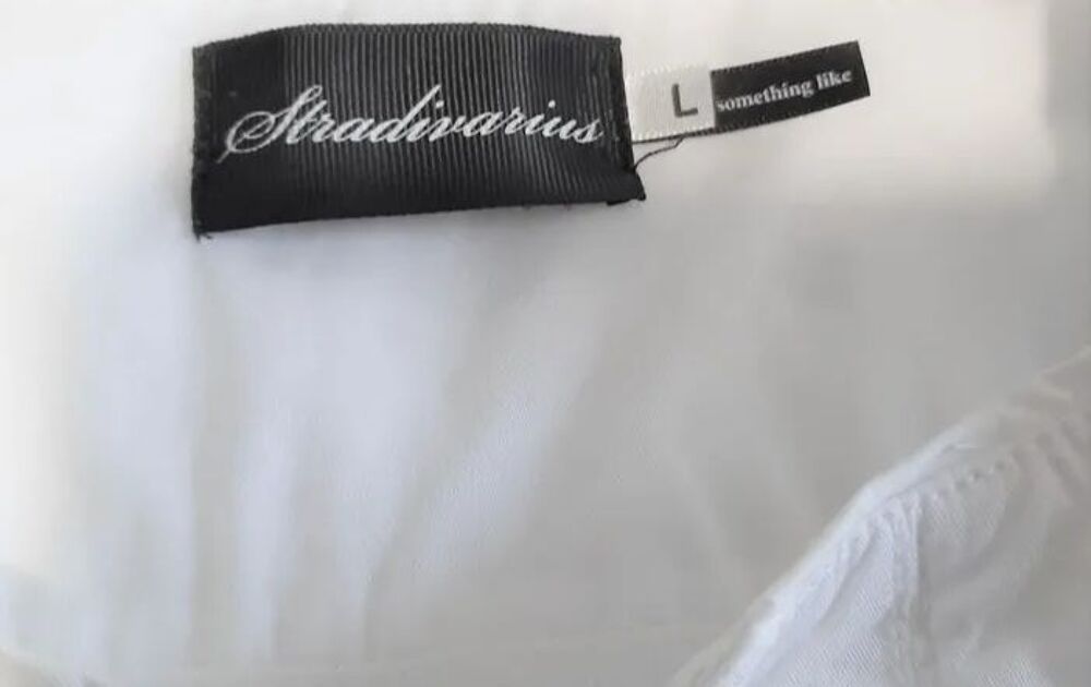 Bol&eacute;ro blanc stradivarius coton T 40 ou T 38 - 40 Vêtements