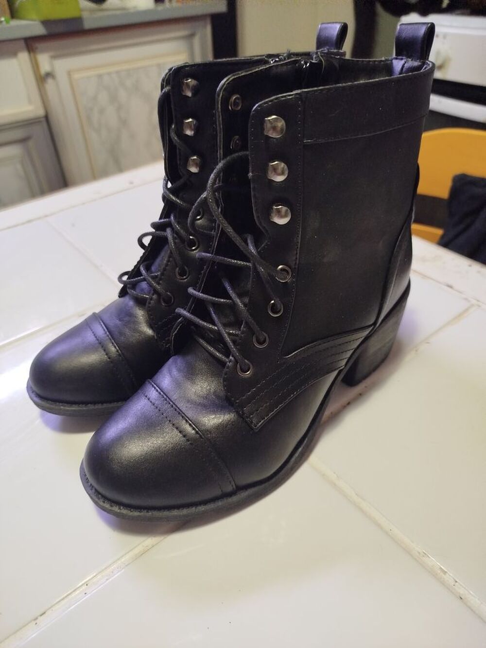 Bottines noires neuves femme en 36 Chaussures