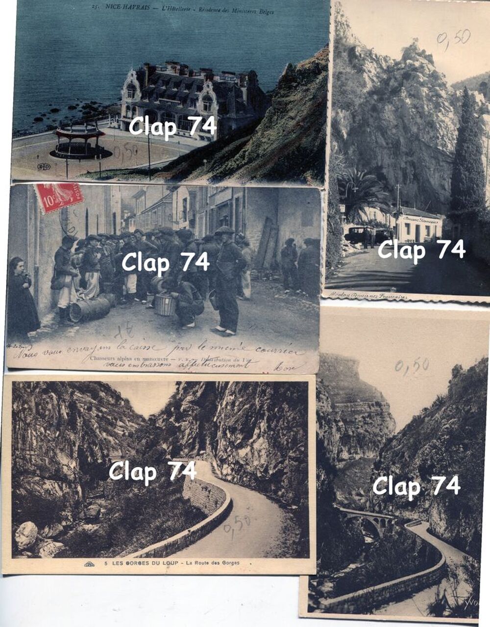 Cartes du 06 