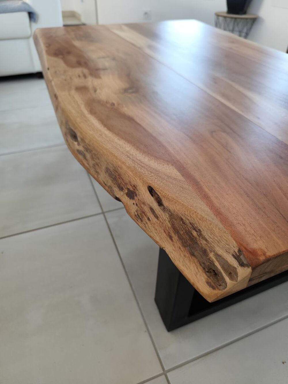 Table basse Acacia massif Meubles