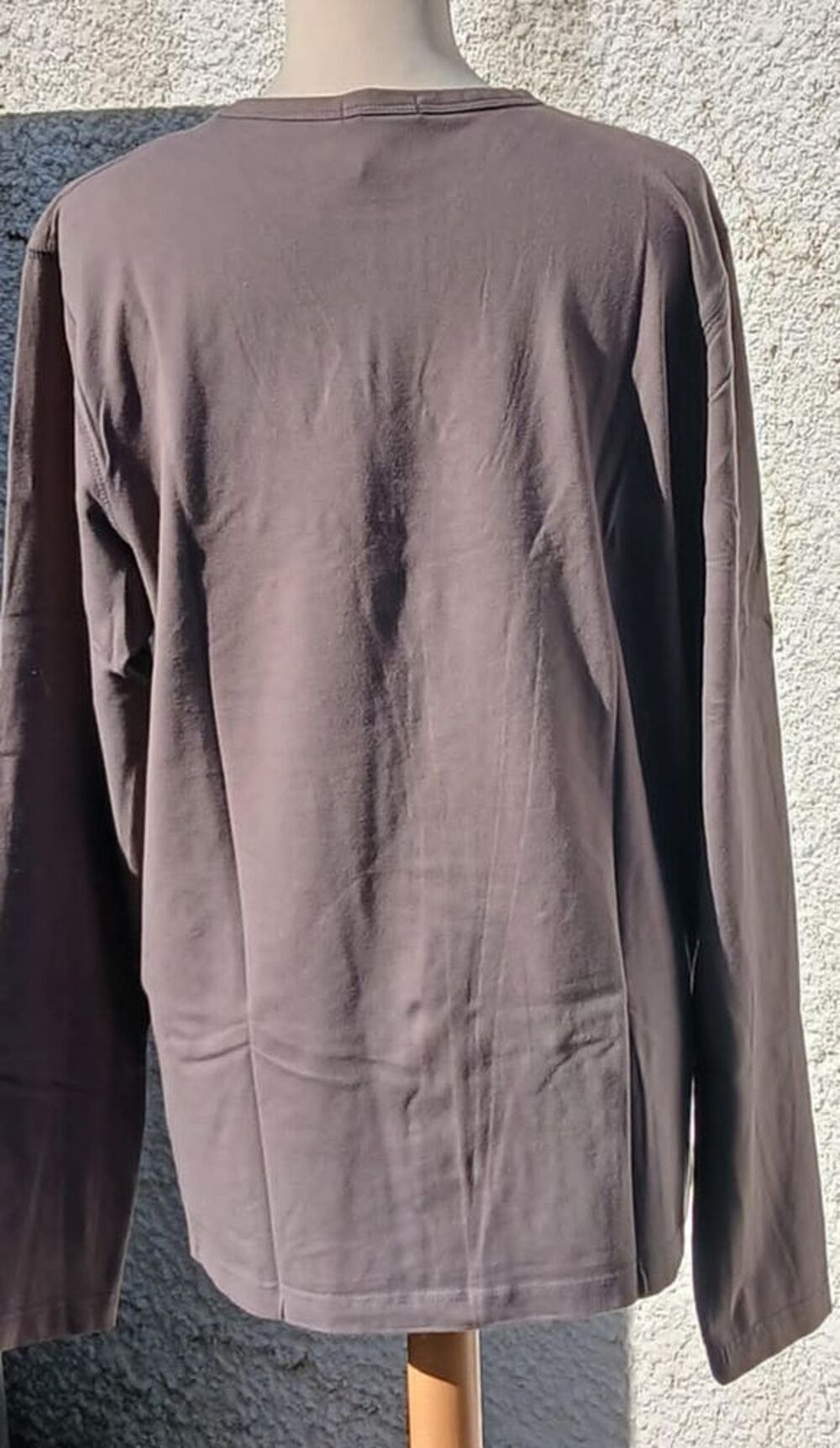 Tee-shirt Gris pour Homme en Taille L de Decathlon Cr&eacute;ation Vêtements