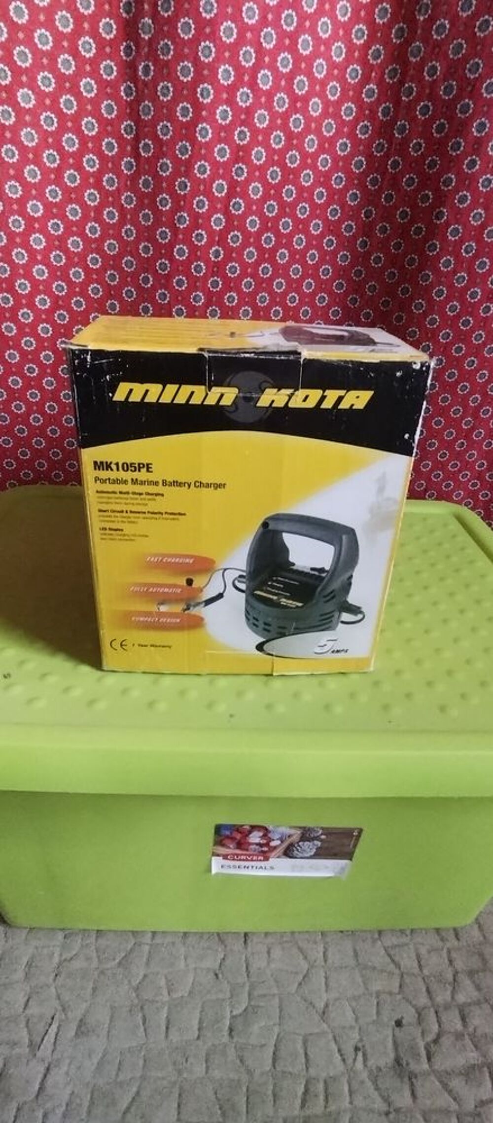  CHARGEUR PORTATIF DE BATTERIE MARINE MINNKOTA MK 105 Bricolage