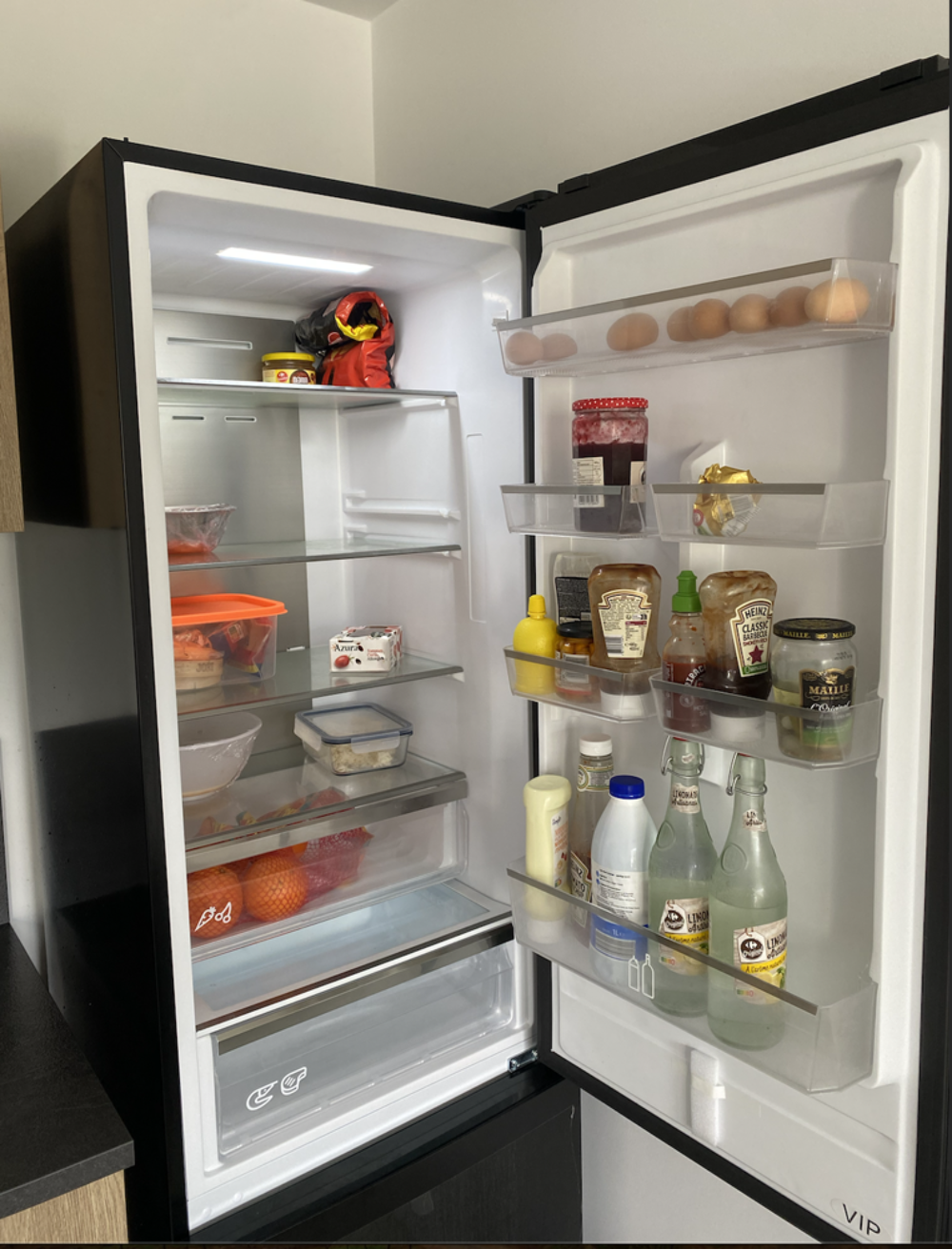 Frigo/Cong&eacute;lateur IKEA V&Auml;LG&Aring;NG Noir Electroménager