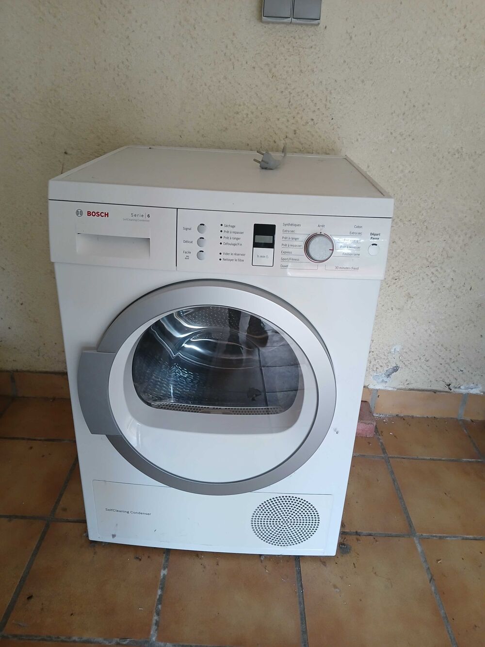 S&egrave;che-linge Bosch s&eacute;rie 6 Electroménager