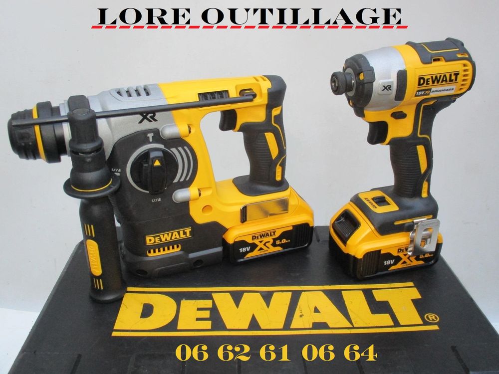 DeWALT DCH273 + DCF887 Bricolage