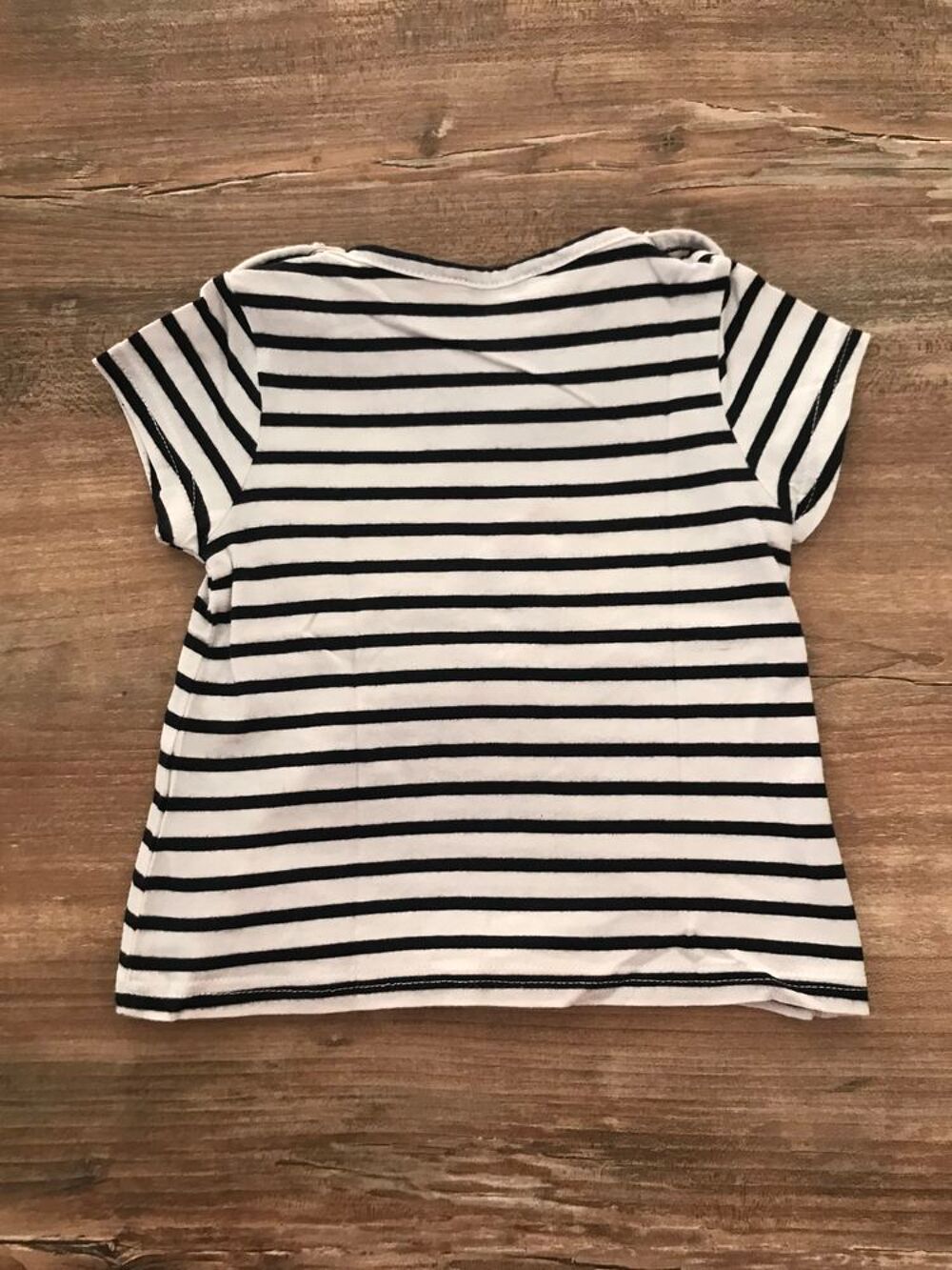 Tee shirt marin enfant fille " 3 Pommes " V�tements enfants