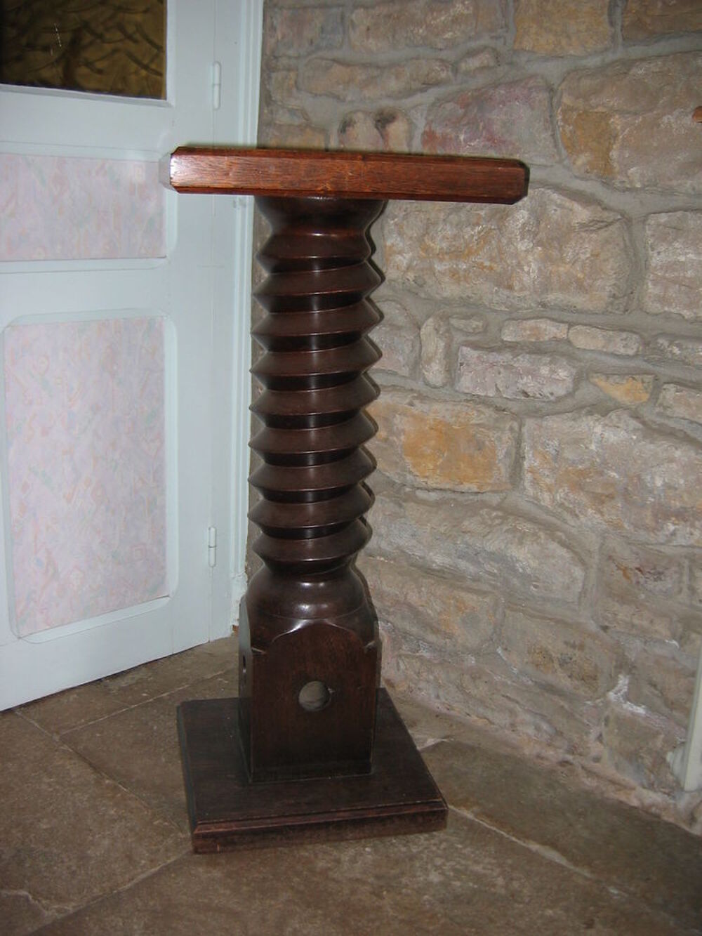 Table d'Appoint - Colonne &agrave; Vis... Décoration