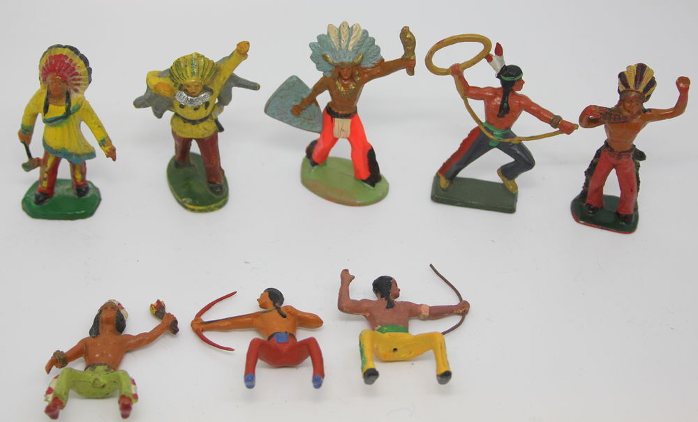 Indiens STARLUX CLAIRET Western Jeux / jouets