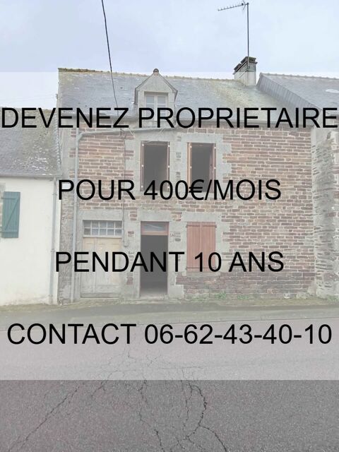   Maison avec travaux 400 euros par mois en pr�t vendeur Maison - 4 pi�ce(s) - 112 m�