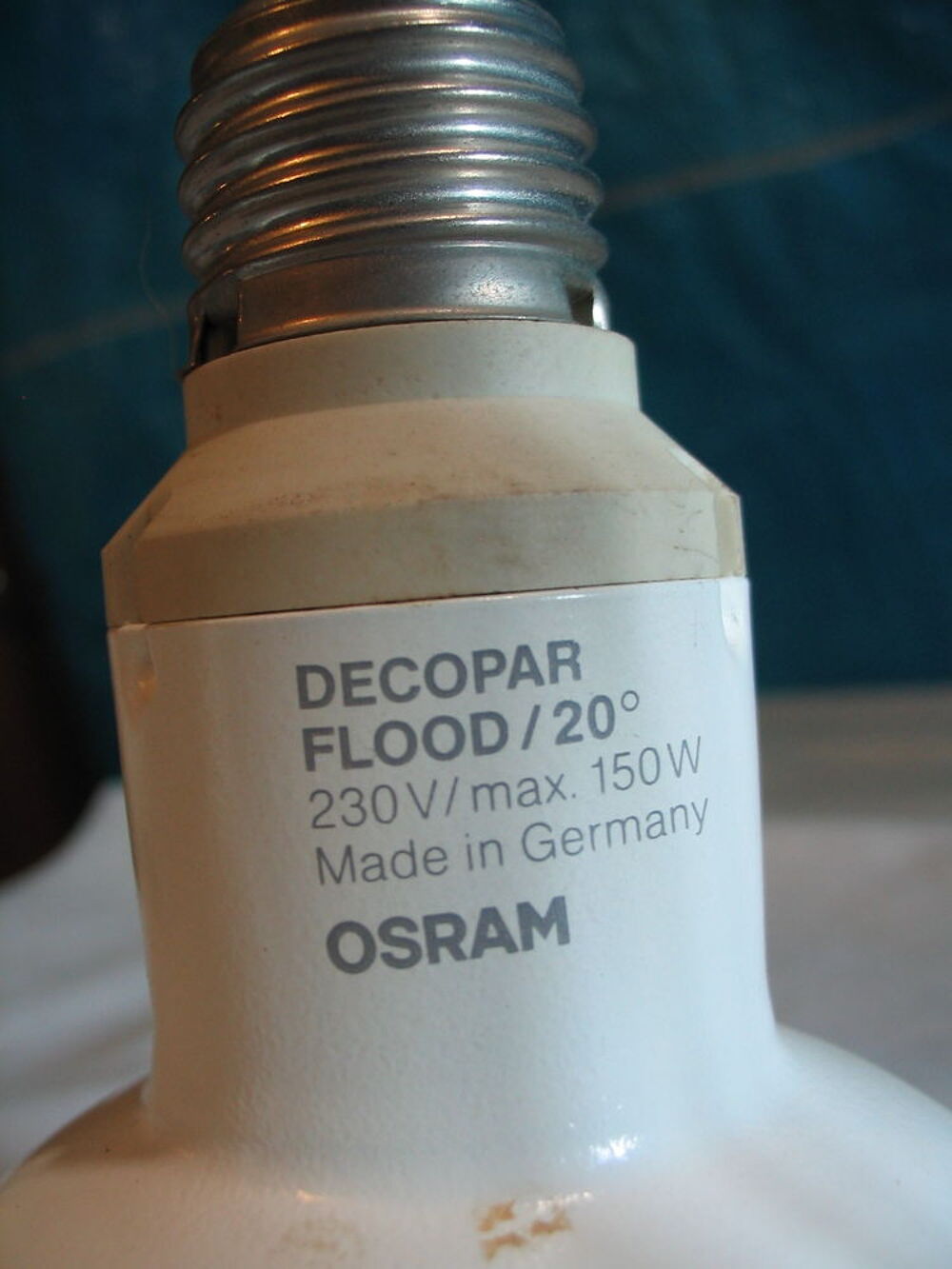  2 AMPOULES SPOTS OSRAM 150W Dcoration