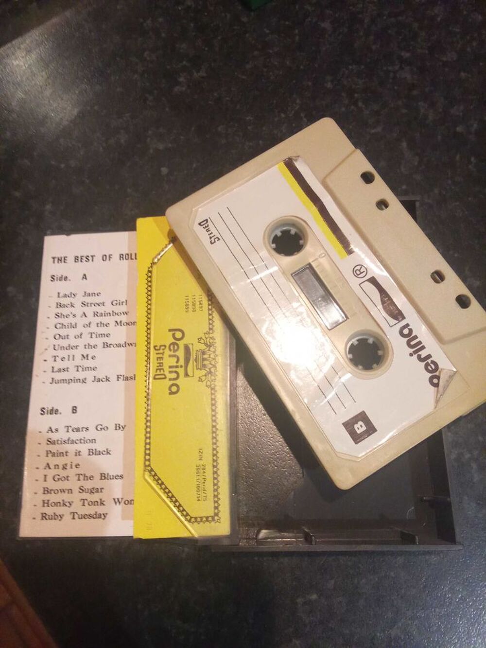 cassette the rolling stone Audio et hifi