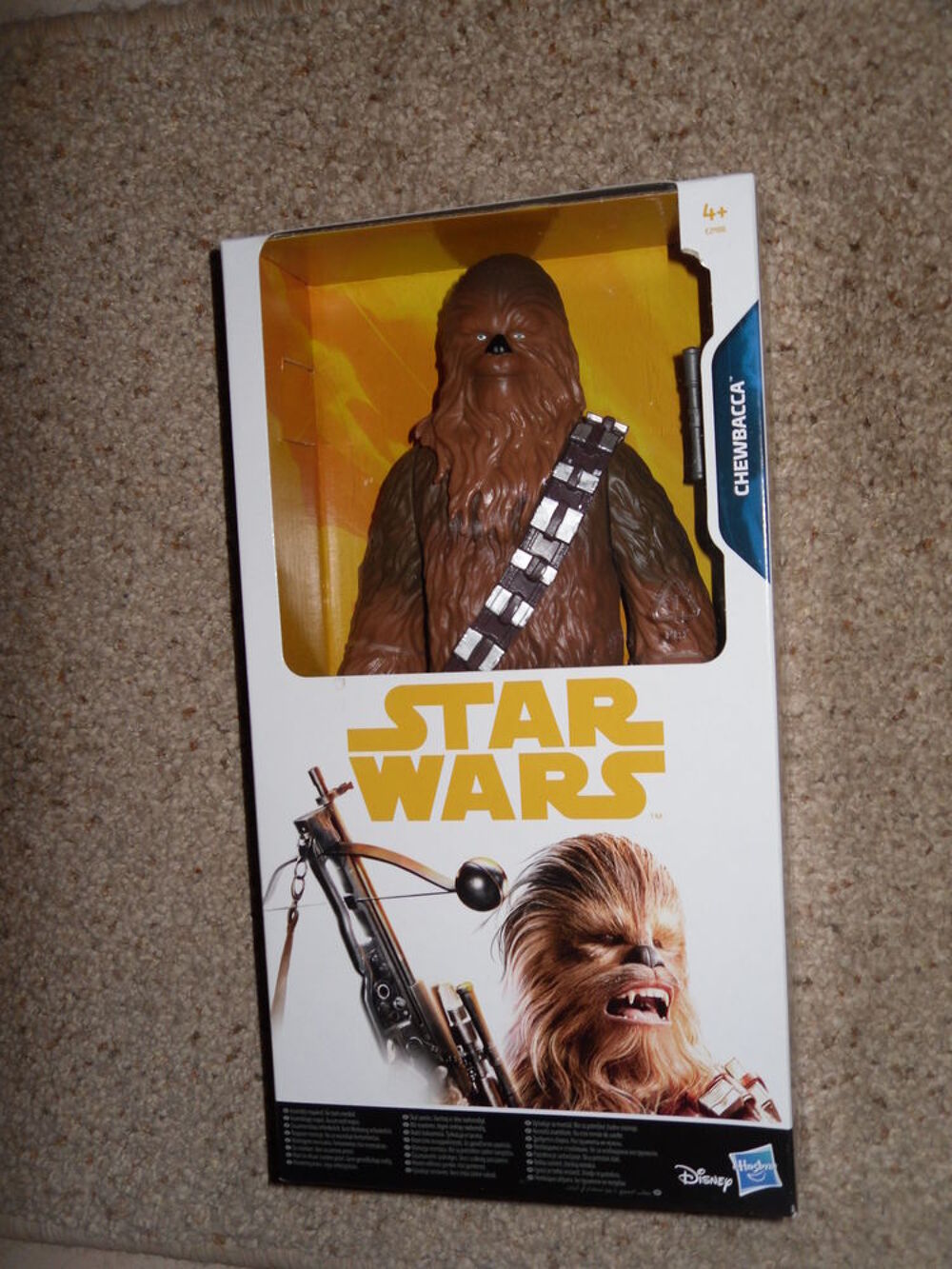 Figurine CHEWBACCA, Star Wars, 30 cm Neuf Disney Jeux / jouets