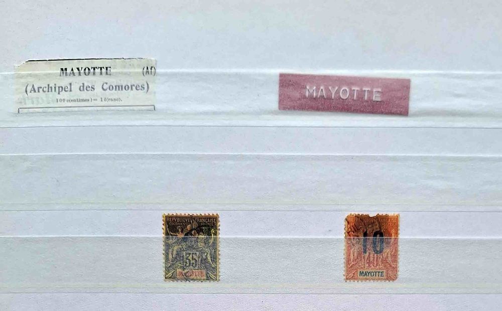 Lot de timbres du monde 