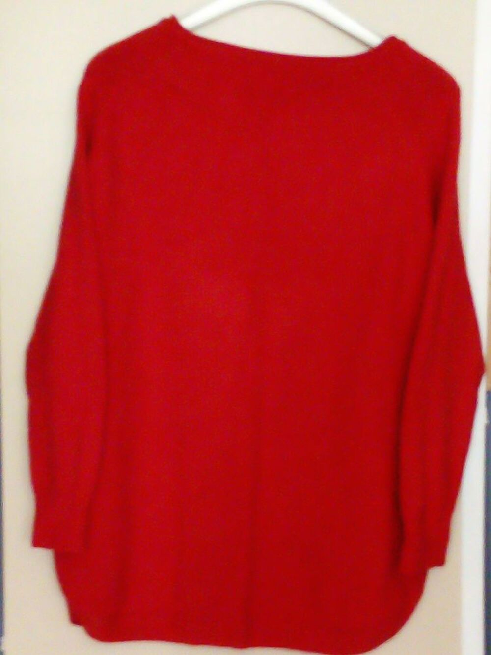 Pull rouge femme Vêtements