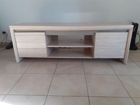 meuble de TV L145 X P39 X H48 TBE 100 L'le-Rousse (20)