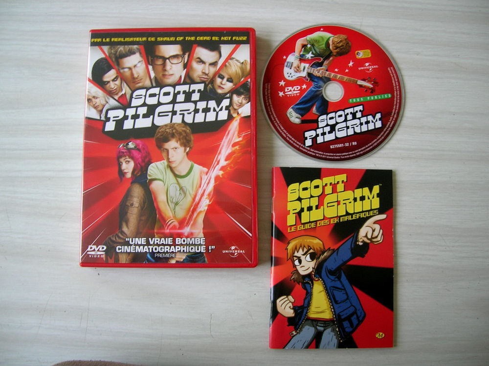 DVD SCOTT PILGRIM DVD et blu-ray