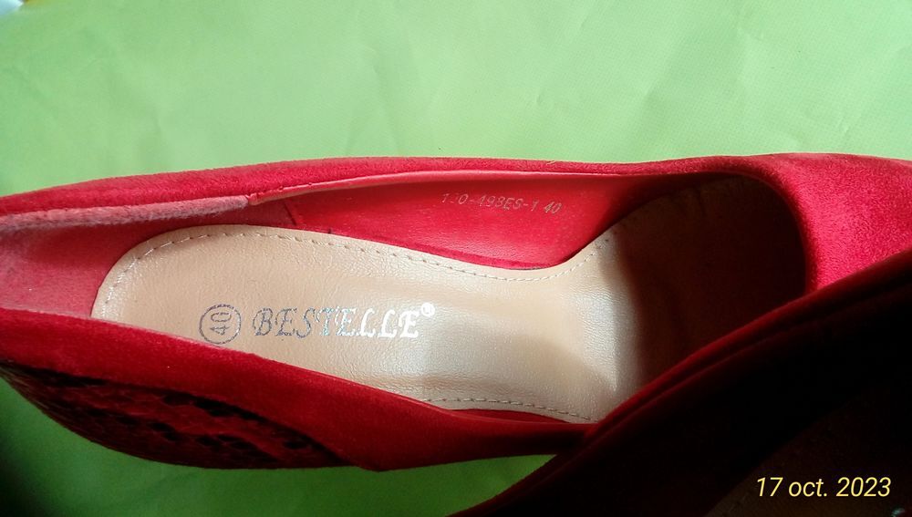 Escarpins rouge Chaussures
