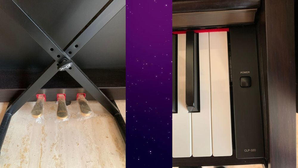 PIANO YAMAHA CLAVINOVA CLP 320 et son tabouret Meubles