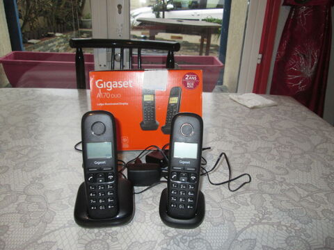 tlphone fix noir sans fil cause double emploi 38 Harfleur (76)