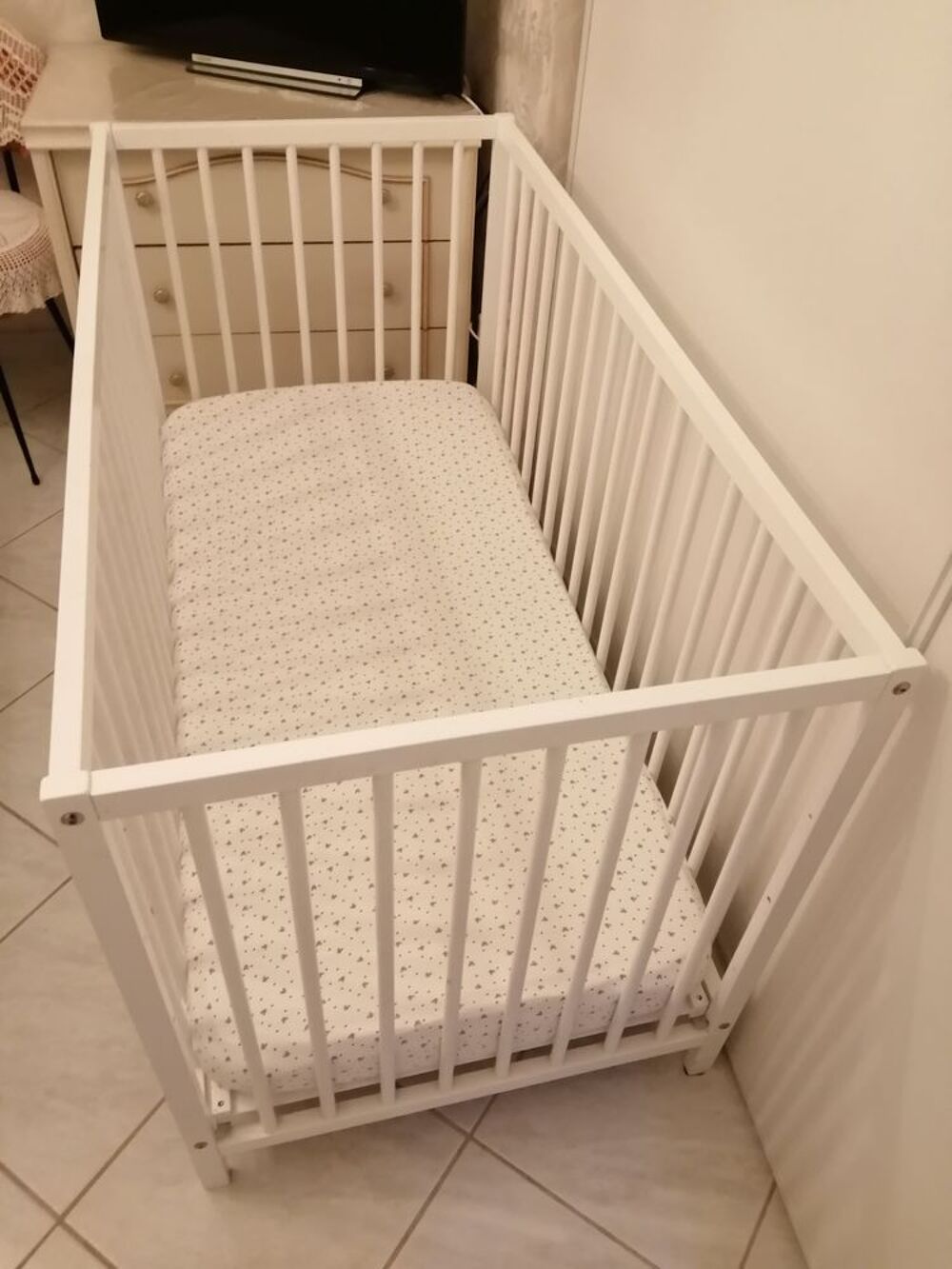Lit pour b&eacute;b&eacute; Mobilier enfants