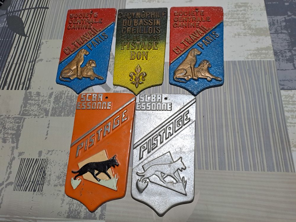 plaque alu canine Décoration