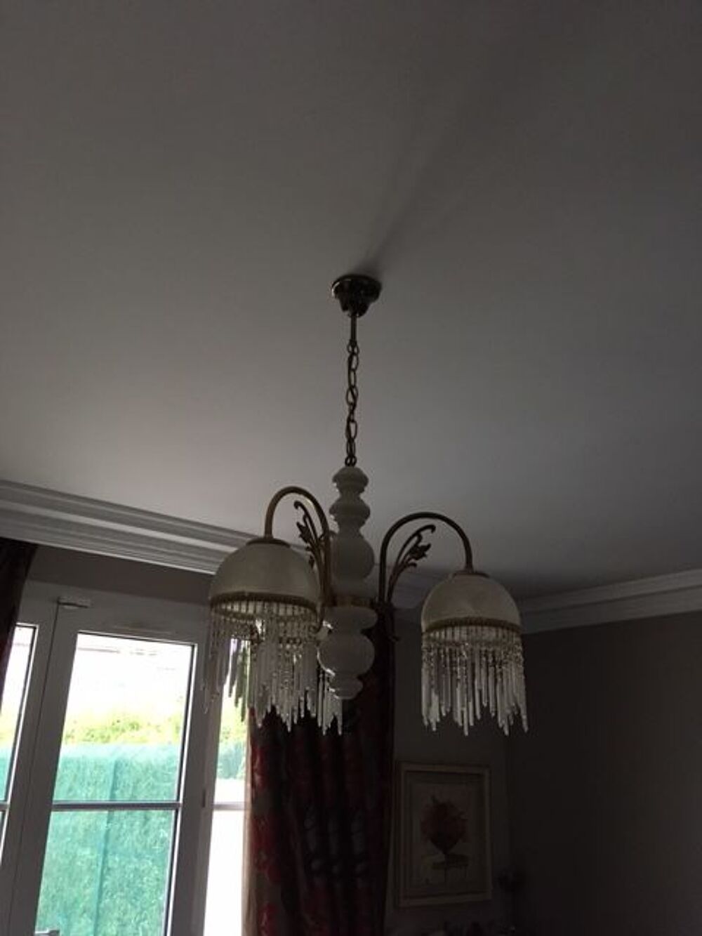 Lustres pour salon et salle &agrave; manger (1et 3 lampes) Décoration