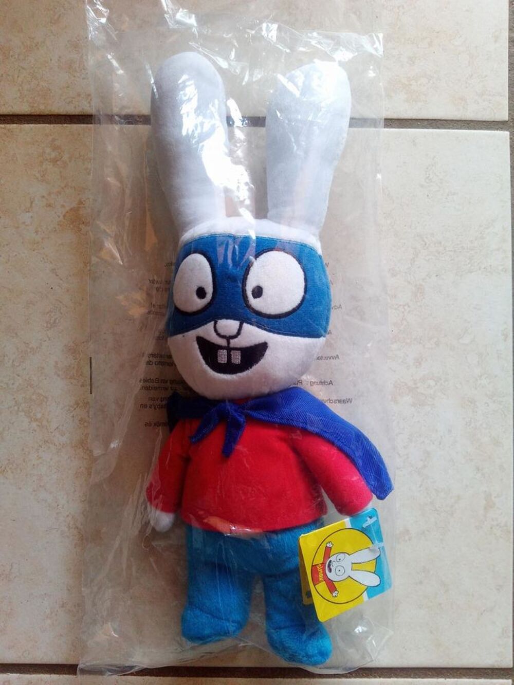 Achetez peluche simon lapin neuf revente cadeau annonce vente
