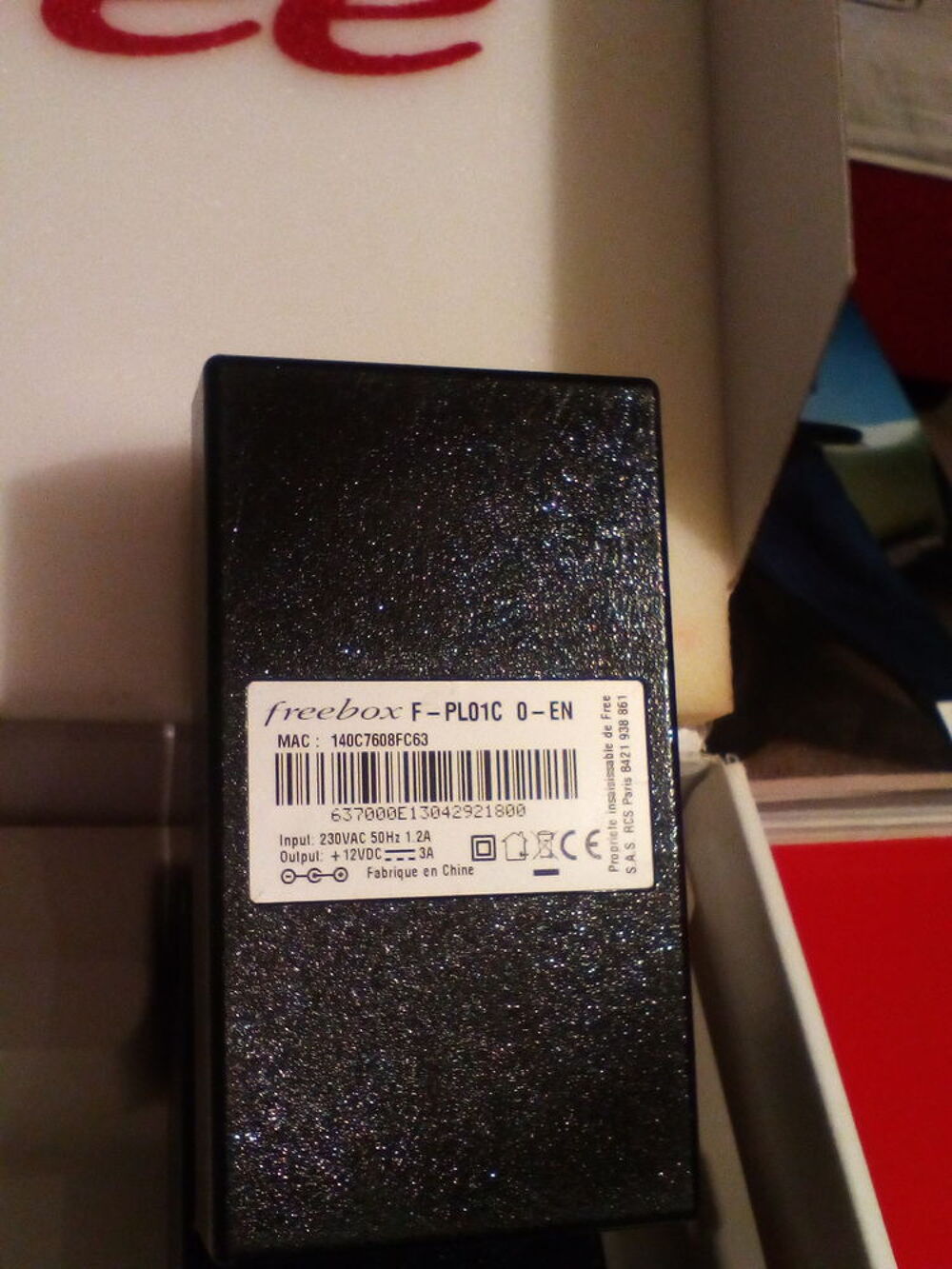 Transmetteur CPL Free prix neuf 90€dans sa boite Non utilis&eacute; Photos/Video/TV