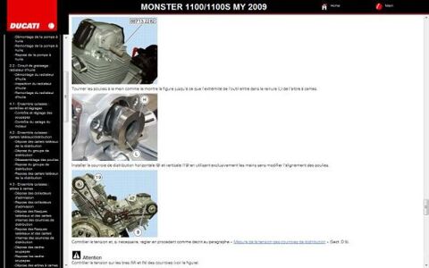 Ducati Monster 1100 - 1100S - Fran�ais 30 07700 Saint-Rem�ze