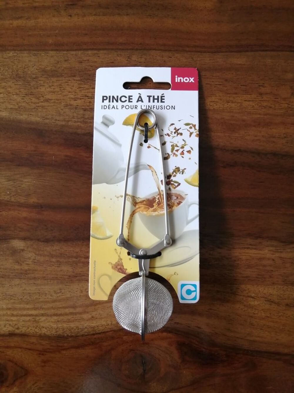 Pince &agrave; Th&eacute; (inox) Cuisine