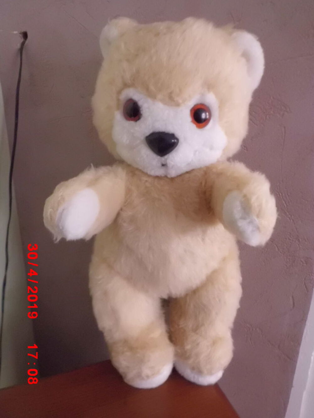 OURS BEIGE ET BLANC PLAYSKOOL Jeux / jouets