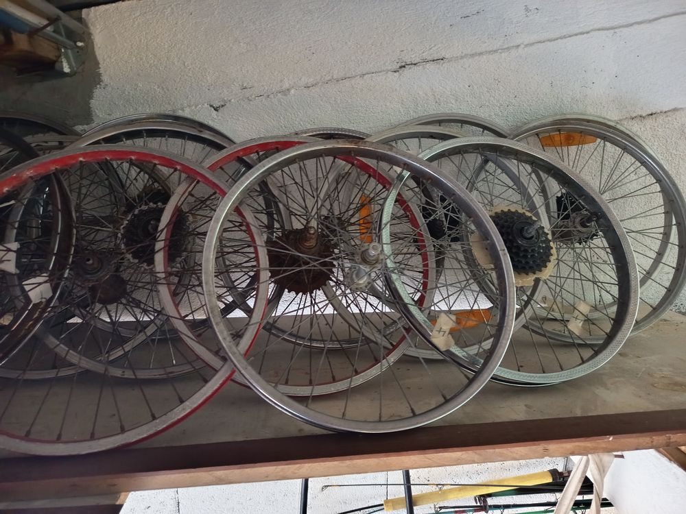 40 jantes de velo20 pouces Bricolage