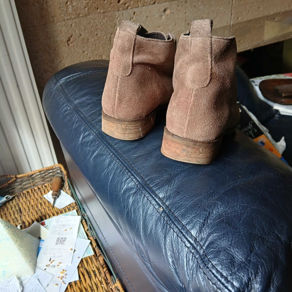 Chaussures daim vison Chaussures
