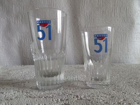 verres PASTIS 51.. momie.. et.. entier 14 Lyon 8 (69)