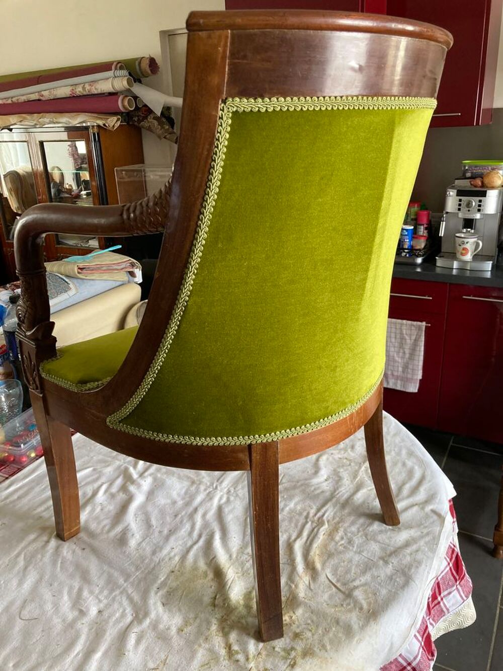 Fauteuils Louis Philippe en acajou Meubles