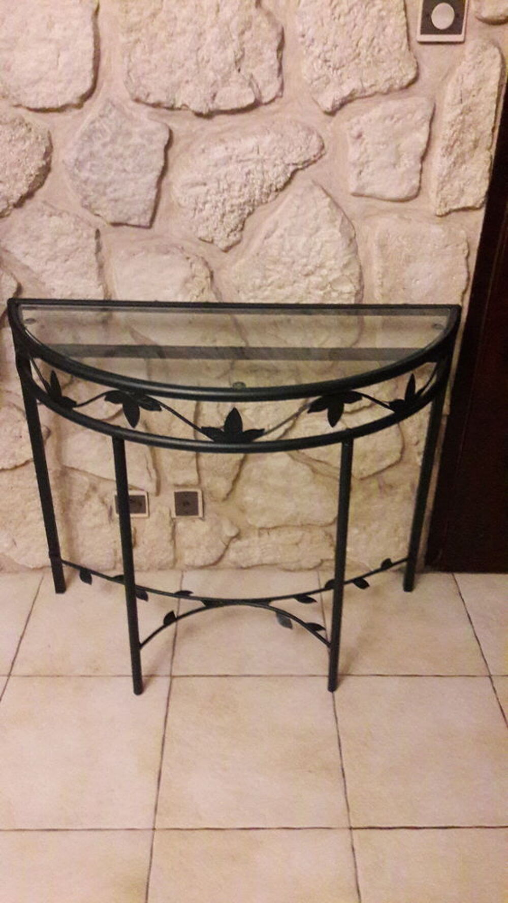 Console demi lune Meubles