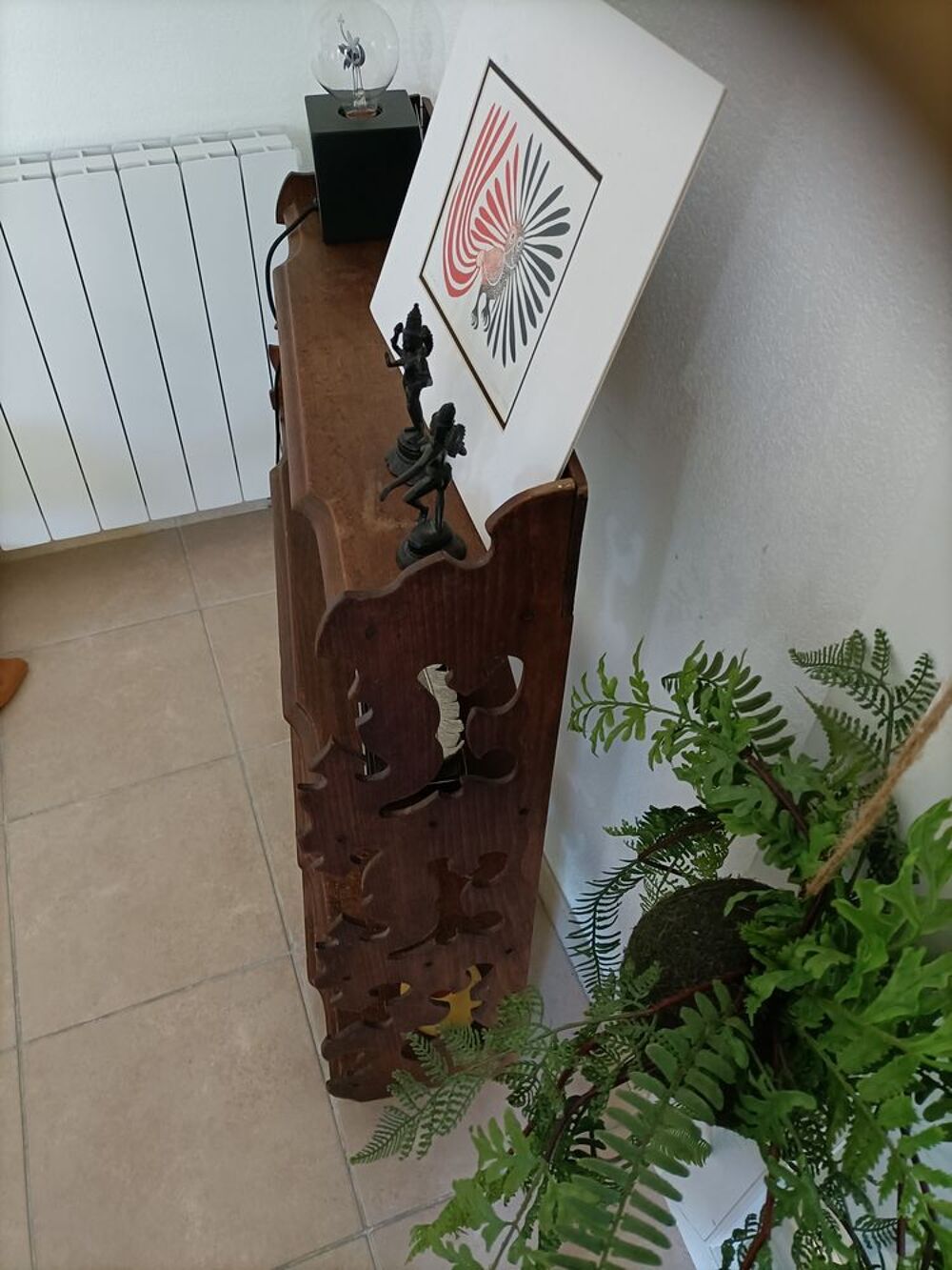 Petite &eacute;tag&egrave;re ancienne en bois Meubles