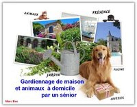   Gardiennage, pet-sitting par jeune retraité de la Police 
